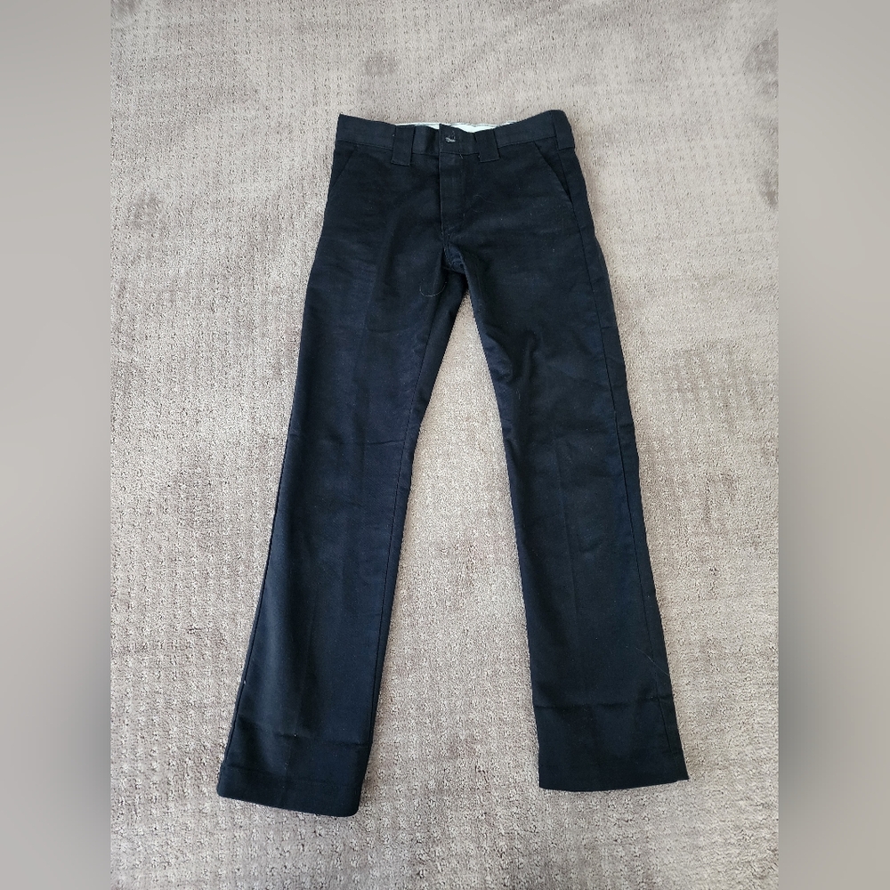 Dickies cotton black slacks size 12